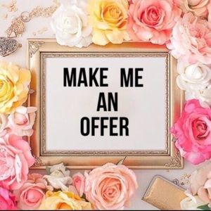 Make me an offer!!! 🌷